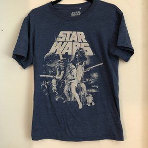 Star Wars Blue Tee Shirt | S